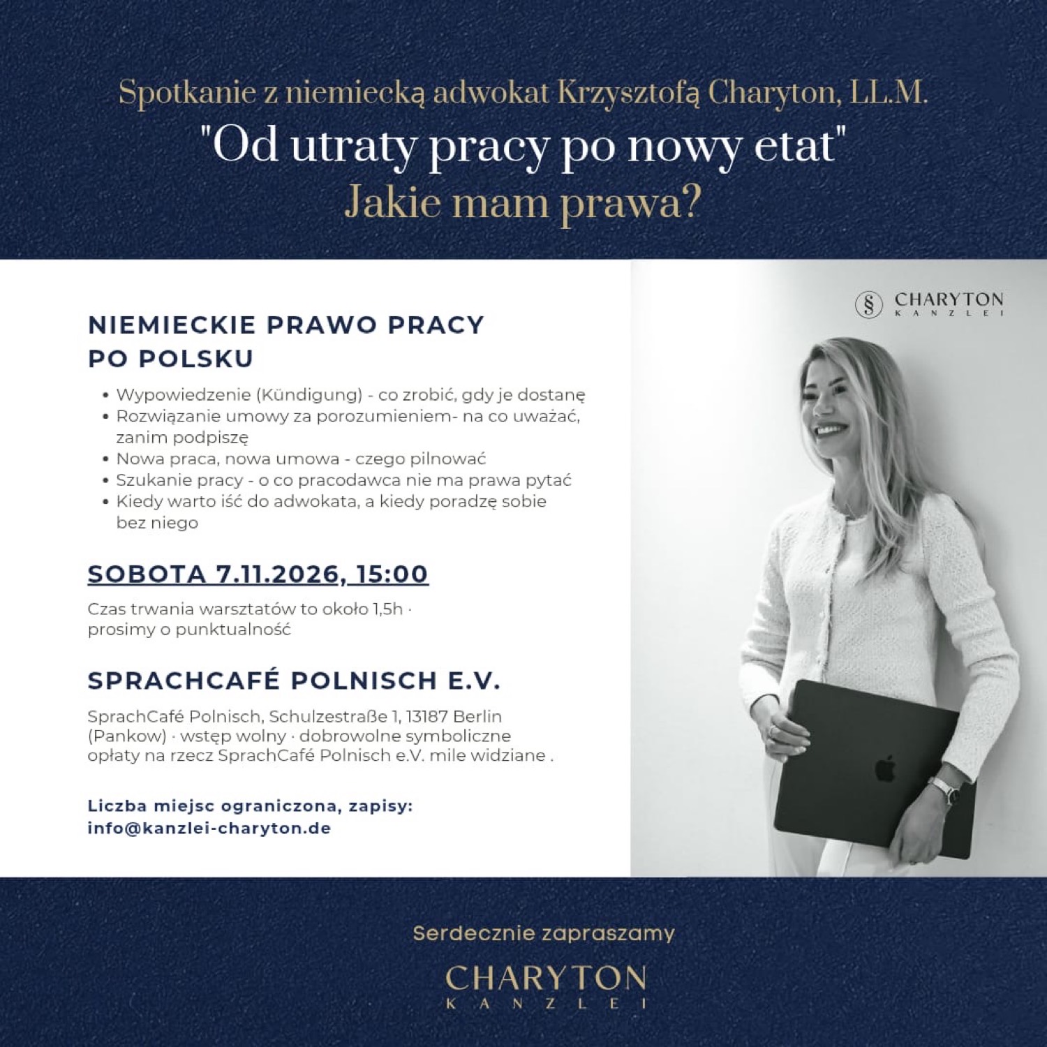 Spotkanie: Od utraty pracy po nowy etat